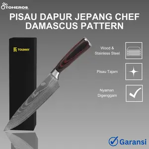 Pisau Dapur Jepang Super Tajam Chef Knife