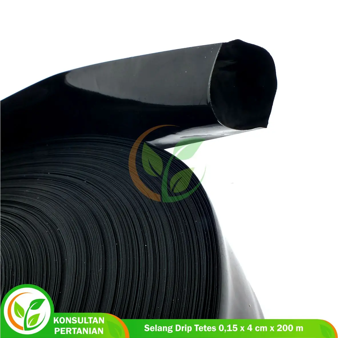 Selang Drip Irigasi Tetes Hitam 0,15 Micron x 4 cm x 200 m
