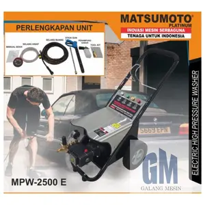 Mesin Cuci Steam Mobil Matsumoto Electric Pressure Washer MPW-2500 E