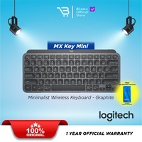 Gambar Logitech MX Keys Mini Wireless Illuminated Keyboard - Graphite dari Blisatu.id Kota Administrasi Jakarta Pusat 1 Tokopedia