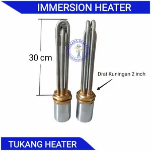 Immersion Heater Pemanas Cairan Panjang 30 cm. x 220 Volt x 3000 Watt