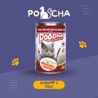 Gambar poocha kaleng 400 gram makanan kucing basah - shrimp dari 88suplemensemarang Kota Semarang 3 Tokopedia