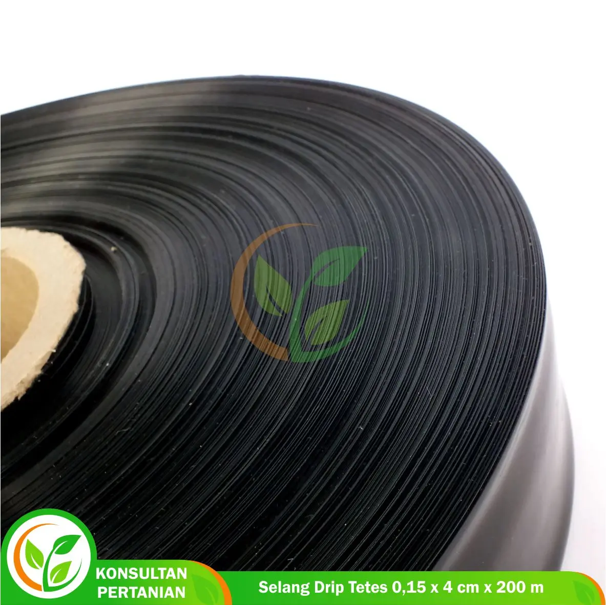 Selang Drip Irigasi Tetes Hitam 0,15 Micron x 4 cm x 200 m