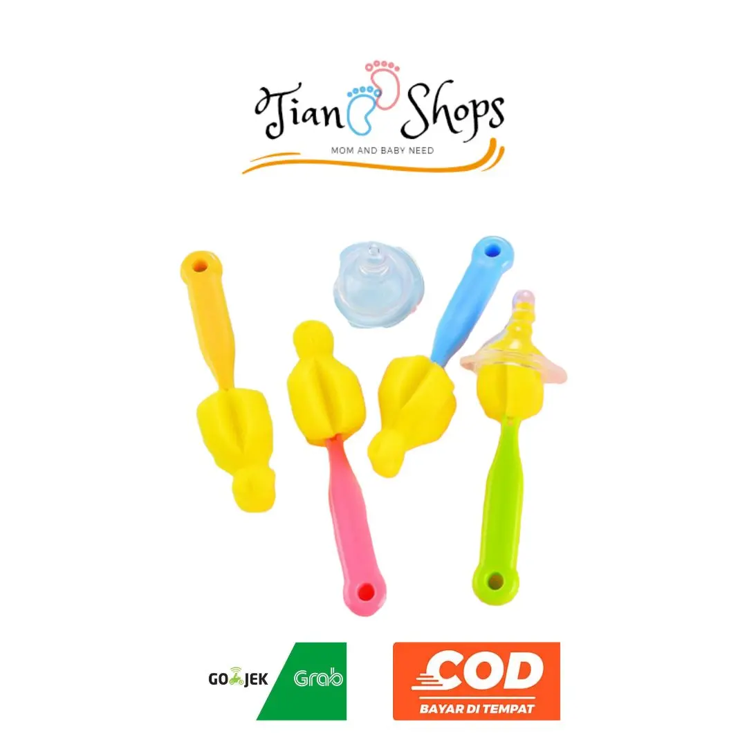 sikat busa nipple DOT botol bayi lembut
