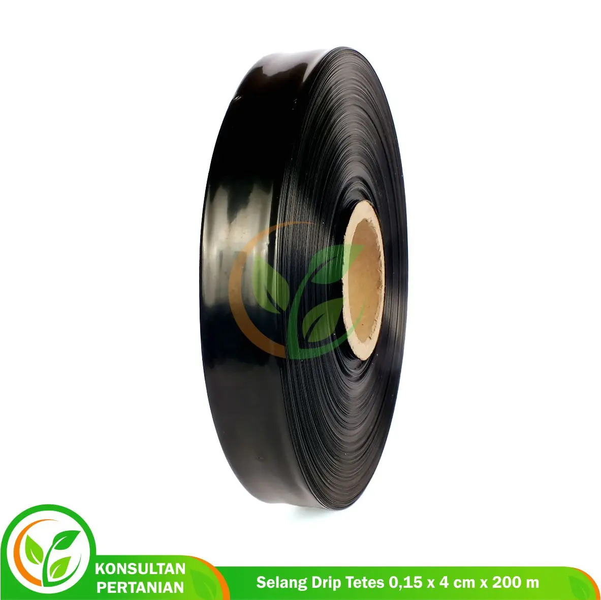 Selang Drip Irigasi Tetes Hitam 0,15 Micron x 4 cm x 200 m