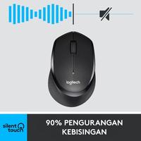 Gambar Logitech M331 Mouse Wireless Silent Click dari JnJ Online Kota Administrasi Jakarta Pusat 4 Tokopedia