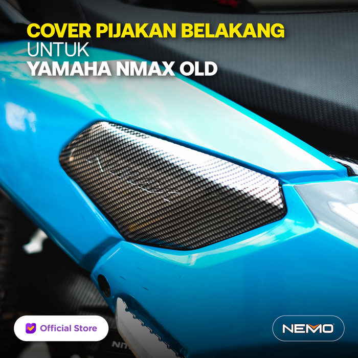 Gambar Tutup Pijakan Belakang Nmax Carbon dari GMA Product Series Kota Administrasi Jakarta Barat Tokopedia