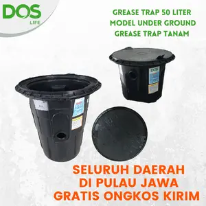 DOS - Grease Trap 50 Liter Penyaring Lemak Minyak Dapur (under ground)