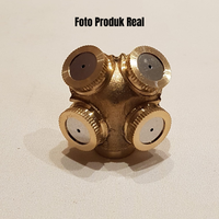 Gambar NOZZLE SPUYER SPRAYER ELEKTRIK manual copper 4 kepala 112 dari aneka multi Kota Tangerang 2 Tokopedia