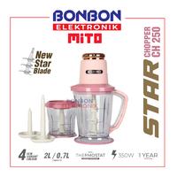 Gambar MITOCHIBA Food Chopper CH-250 STAR Series 2L (PINK RUSH) / CH250 - CH250PINK dari Bonbon Elektronik_NEW Kota Administrasi Jakarta Utara 1 Tokopedia