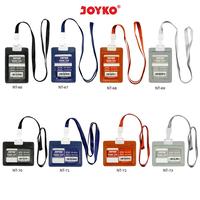 Gambar ID Card Holder Name Tag holder Tempat ID Card Kulit LANDSCAPE JOYKO NT - Cokelat dari warungtools Kota Administrasi Jakarta Utara 4 Tokopedia