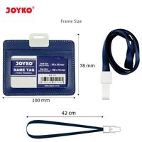 Gambar ID Card Holder Name Tag holder Tempat ID Card Kulit LANDSCAPE JOYKO NT - Cokelat dari warungtools Kota Administrasi Jakarta Utara 2 Tokopedia