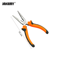 Gambar Jakemy JM-CT1-1 6 INCH SHARP-NOSE PLIERS LONG NOSE PLIERS dari House Sparepart Kab. Tangerang 4 Tokopedia