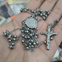 Gambar Rosario Biji Titanium 4 mm Stainless Steel dari JD Christa JDC Kab. Sleman 1 Tokopedia