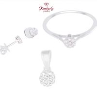 Gambar 1 Set Perhiasan Berlian KPD975858 - Kimberly Jewellery - White Gold dari Kimberly Jewellery Online Kota Administrasi Jakarta Selatan 1 Tokopedia