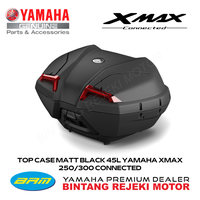 Gambar TOP CASE MATT BLACK 45L YAMAHA XMAX 250 CONNECTED dari Yamaha Bintang Rejeki Motor Kab. Bandung 2 Tokopedia