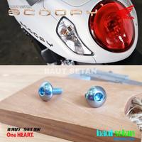 Gambar Baut Set Cover Tutup Knlapot Honda Scoopy 2022 dari BautSetan Kota Depok 2 Tokopedia