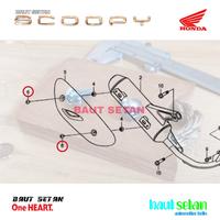 Gambar Baut Set Cover Tutup Knlapot Honda Scoopy 2022 dari BautSetan Kota Depok 5 Tokopedia