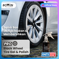 Gambar BOWIN - Black Wheel & Tire Gel Polish 300ml Semir Pengkilap Ban Mobil dari INTI MEDIKA STORE Kota Bandung 1 Tokopedia
