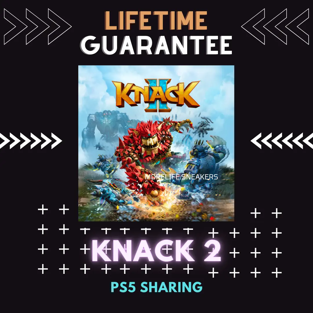 Knack 2, PS5, for PlayStation 5, PS5 Digital & disc