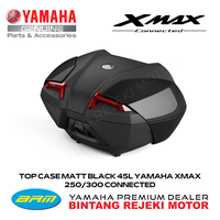 Gambar TOP CASE MATT BLACK 45L YAMAHA XMAX 250 CONNECTED dari Yamaha Bintang Rejeki Motor Kab. Bandung 3 Tokopedia