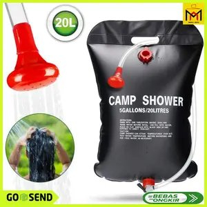Kantong Air Mandi Kemah Hiking Camp Shower Bag Portable 20 L