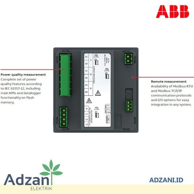 Jual Abb M1M 30 Ethernet Power Meter 2Taz663014R2000 100-230Vac/Vdc ...