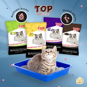 Pasir Top 10lt All Varian Aroma/Khusus Grab/Gojek,Pasir Kucing
