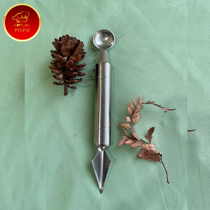 Gambar Sendok Pengupas Buah Salad Double-headed Fruit Spoon Scooper dari piepiebakewareofficial Kota Administrasi Jakarta Barat Tokopedia