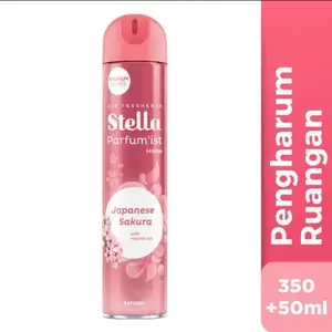 Stella Parfum'ist Home - Pengharum Ruangan Semprot Japanese Sakura 350+50ml dengan Minyak Alami Wangi Terbaru