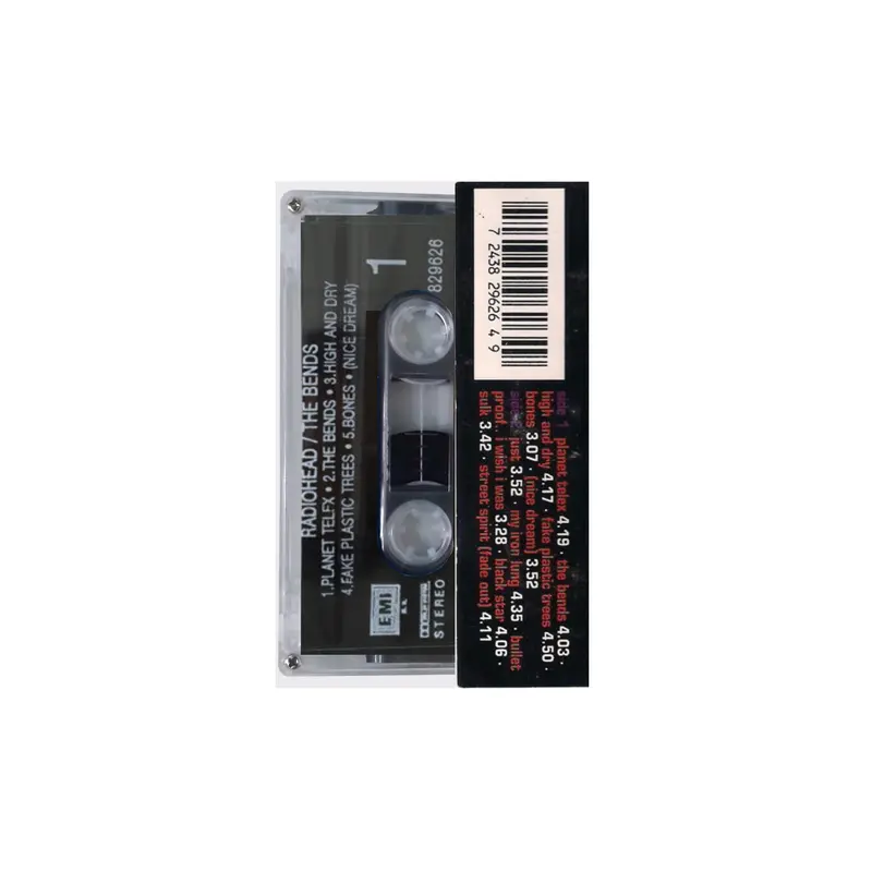Kaset Pita Radiohead The Bends Album 1