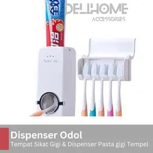 Dispenser Odol Tempat Sikat Pasta Gigi
