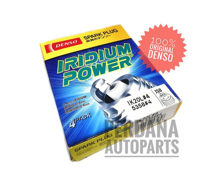 Gambar Busi Honda Freed 2008-on Asli DENSO Iridium Power dari Perdana Autoparts Kota Administrasi Jakarta Barat Tokopedia