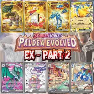 KARTU POKEMON TCG HOLOGRAM SPECIAL ex NEW VERSION - PALDEA EVOLVED #2