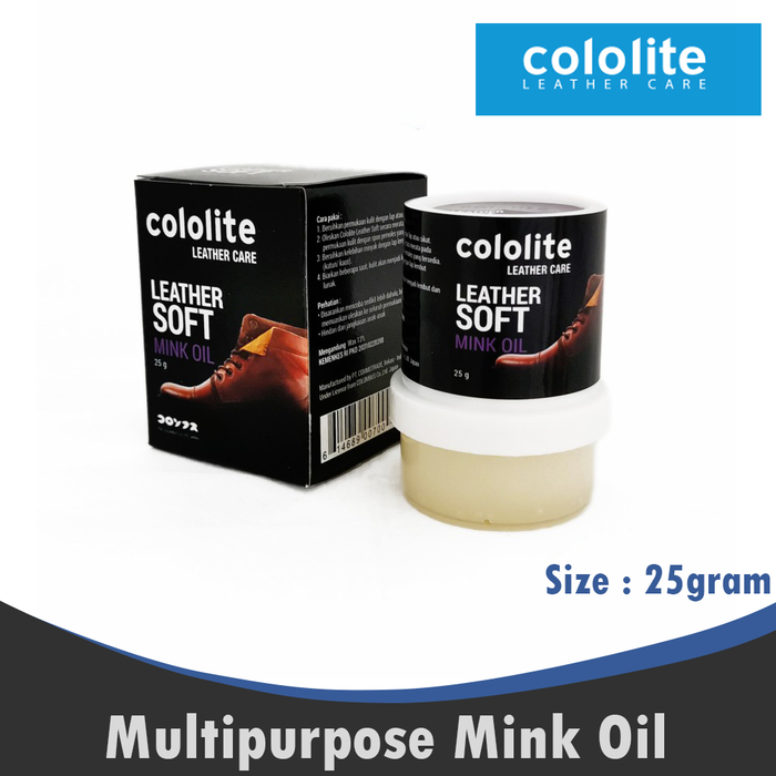 Gambar Mink Oil Shoe Conditioner Perawatan Sepatu Kulit Cololite 0008 dari TCHOME TOKOPEDIA Kota Administrasi Jakarta Utara Tokopedia