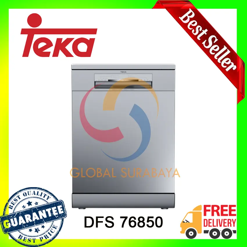 TEKA FREESTANDING DISHWASHER DFS 76850 - GARANSI RESMI