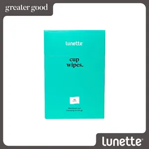 Lunette - Menstrual Cup Wipes / Pembersih Menstrual Cup