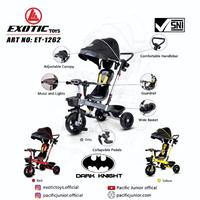 Gambar SEPEDA RODA TIGA TRICYCLE STROLLER EXOTIC 2IN1 dari TOKO SEPEDA Evan Bike Kab. Tangerang 3 Tokopedia