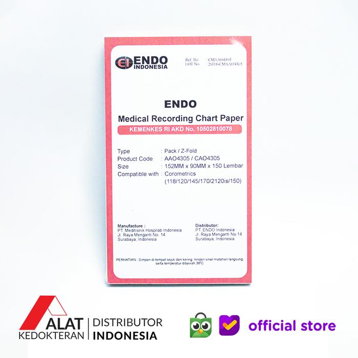 Gambar Kertas CTG / Kertas ECG 152mm x 90mm x 150 Lembar dari Alat Kedokteran ID Kota Administrasi Jakarta Timur Tokopedia