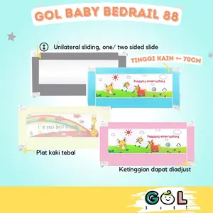 PENGAMAN RANJANG MASH SECURITY BABY BEDRAIL 200CM