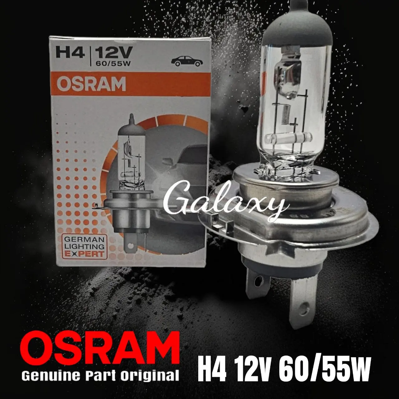 Bohlam Halogen H4 P43 - Osram Original