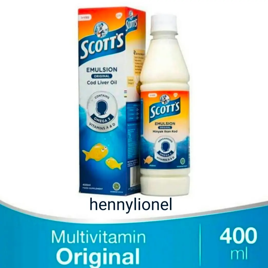 scotts emulsion 400 ml original