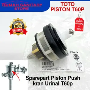 Sparepart Urinal TH311 Piston T60P TOTO Push Kran ORI Asli
