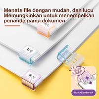 Gambar Deli Multifungsi Clip / Penjepit Kertas Isi 20 6 warna lucu TP560 dari Deli Stationery Indonesia Kab. Tangerang 5 Tokopedia
