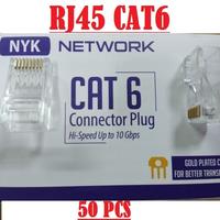 Gambar RJ45 CAT6 RJ 45 CAT 6 (ISI 50pcs) dari BORONG KOMPUTER Kota Administrasi Jakarta Barat 4 Tokopedia