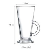 Gambar Luminarc Irish Coffee Mug 29 cl 290 ml Coffee Mug Glass (MOQ 12 pcs) dari Bursa Dapur Mall Kota Administrasi Jakarta Barat 2 Tokopedia