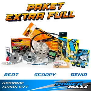 PAKET EXTRA FULL UPGRADE CVT beat scoopy genio - karbu fi esp deluxe