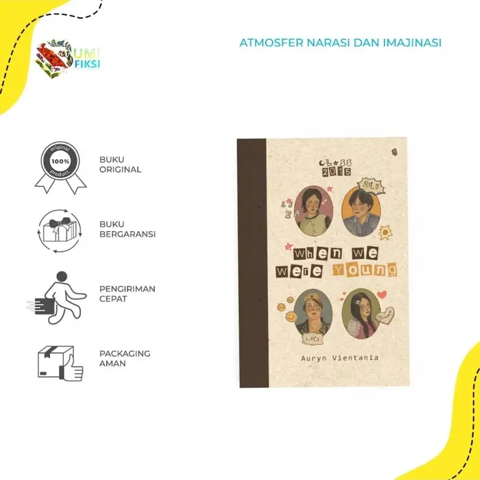 Gambar PRE ORDER - WHEN WE WERE YOUNG - AURYN VIENTANIA - BUKUNE - BUMIFIKSI dari bumifiksipadang Kota Padang 4 Tokopedia