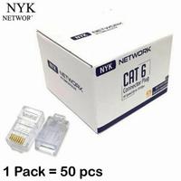 Gambar RJ45 CAT6 RJ 45 CAT 6 (ISI 50pcs) dari BORONG KOMPUTER Kota Administrasi Jakarta Barat 5 Tokopedia