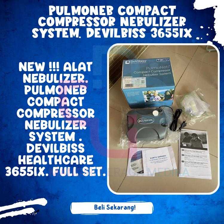 Pulmoneb Compact compressor nebulizer system. Devilbiss 3655ix - Shop ...